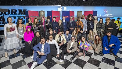 RTVE inaugura la segunda edicin del Benidorm Fest 2023 con el desfile de sus 18 artistas