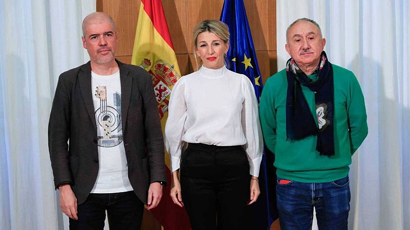 Los sindicatos valoran la subida del SMI y piden a la CEOE que vuelva a las negociaciones