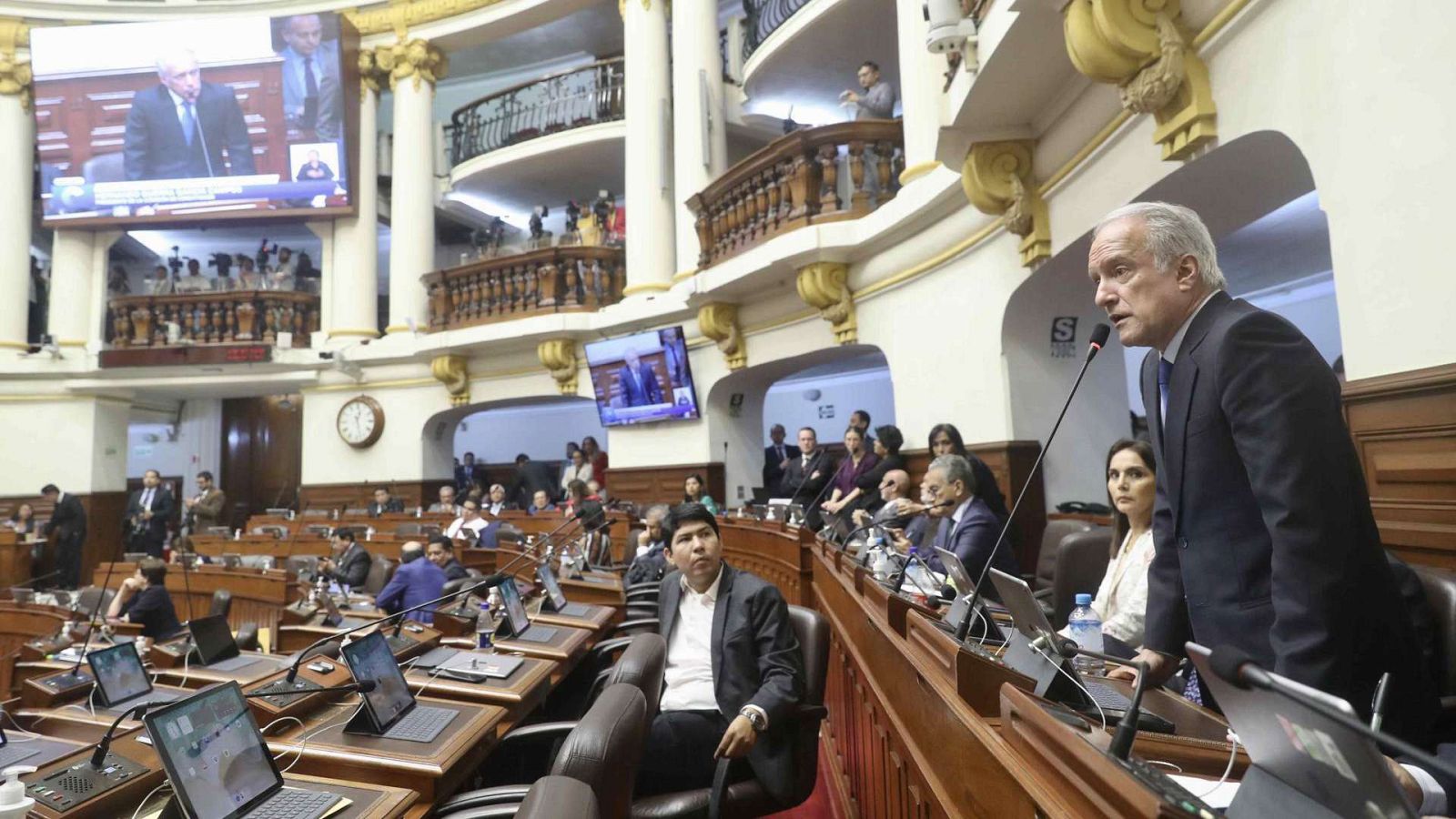 Imagen de archivo del Congreso de Perú.