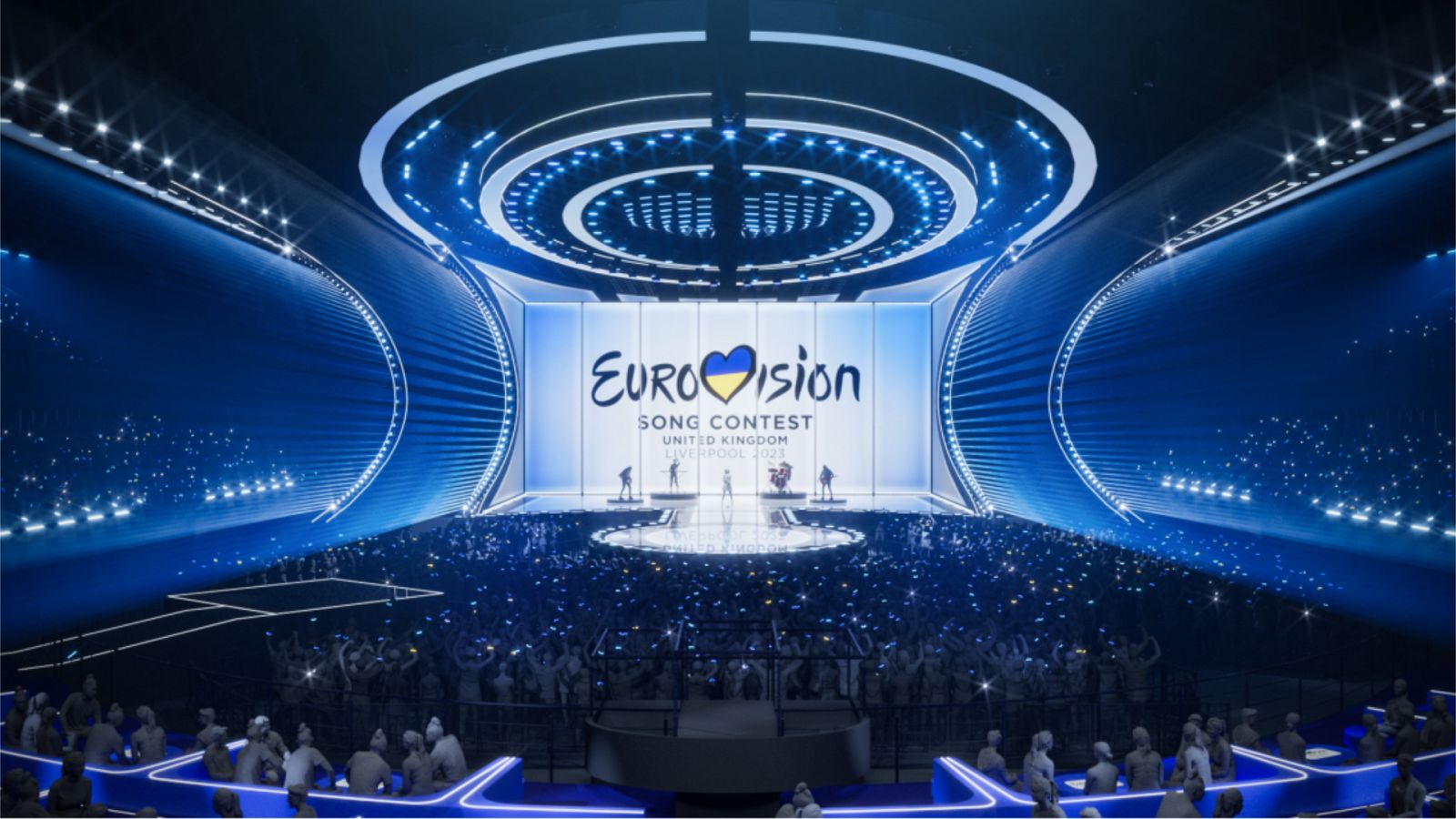 Primeras imágenes del escenario de Eurovisión 2023