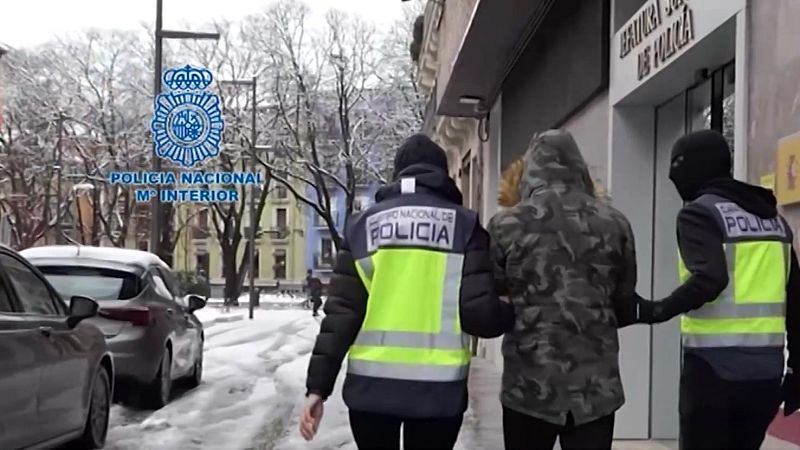 Detenidos 64 ultras por una pelea entre radicales del Burgos y el Zaragoza