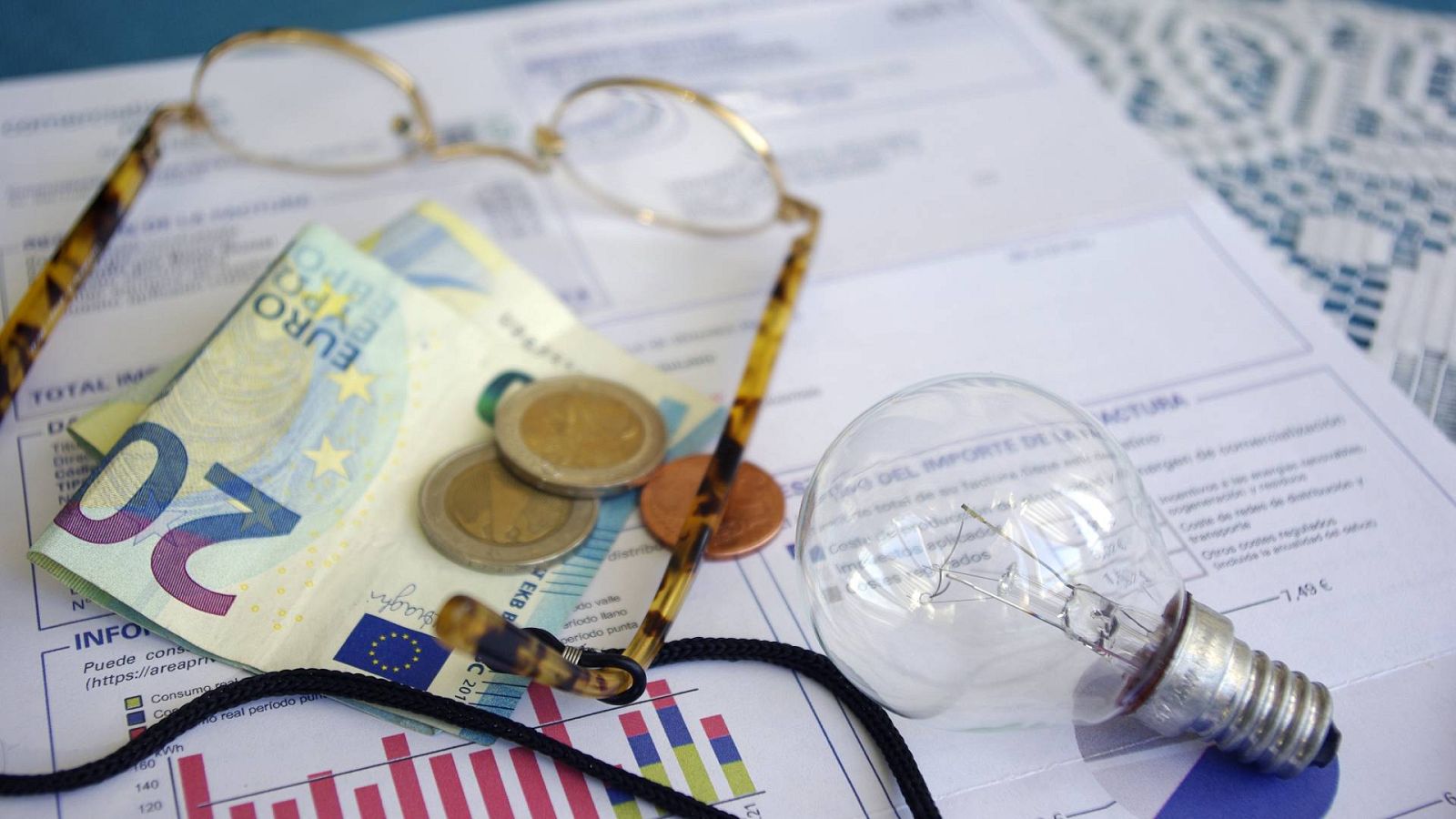 Una factura de la luz