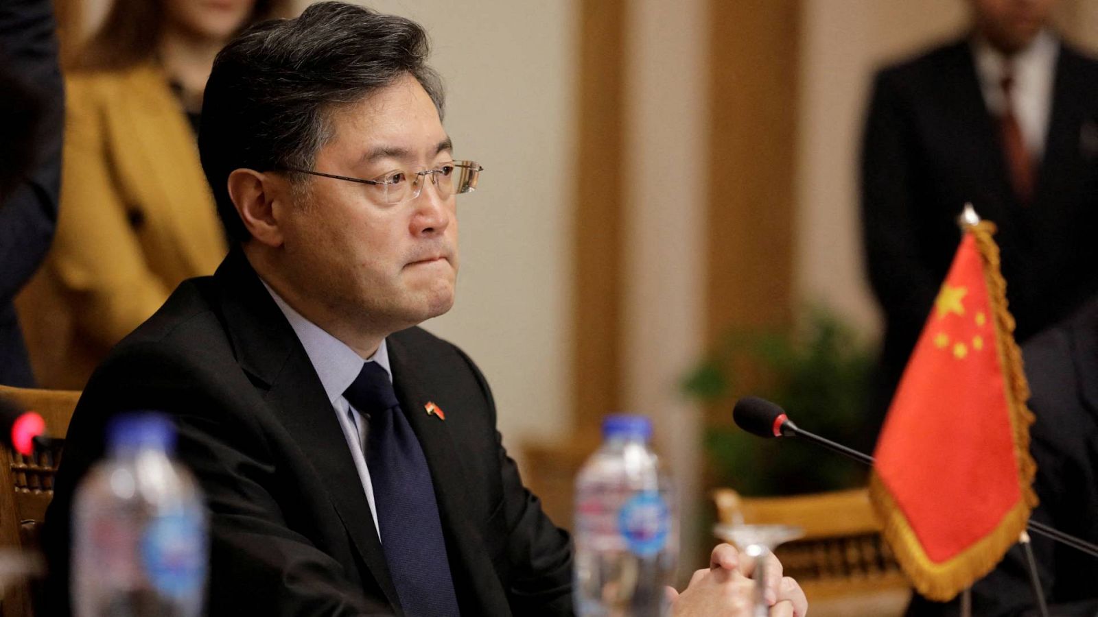 Una imagen de archivo del ministro de Exteriores de China, Qin Gang.