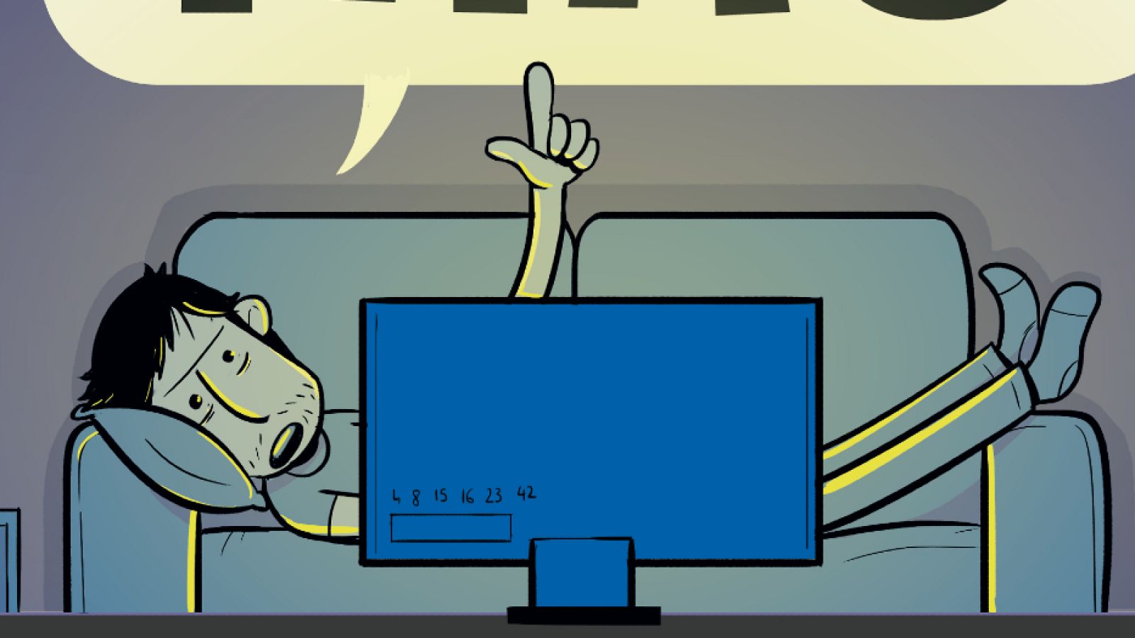 Detalle de la portada de 'Solo un capítulo más'