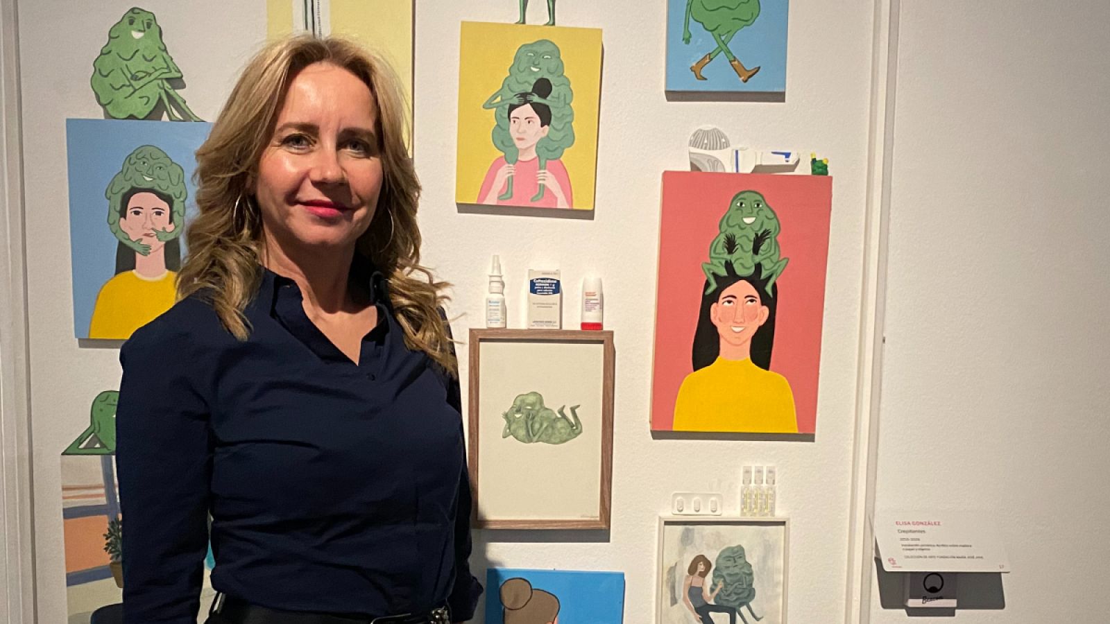 Ana Bujaldón, presidenta de FEDEPE, tras la entrevista con Objetivo igualdad