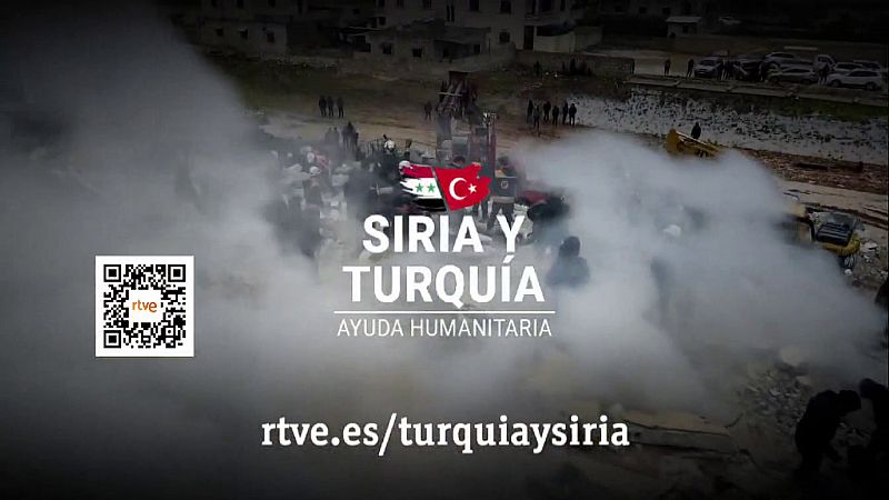 RTVE lanza una campa�a de solidaridad con las v�ctimas del terremoto en Turqu�a y Siria