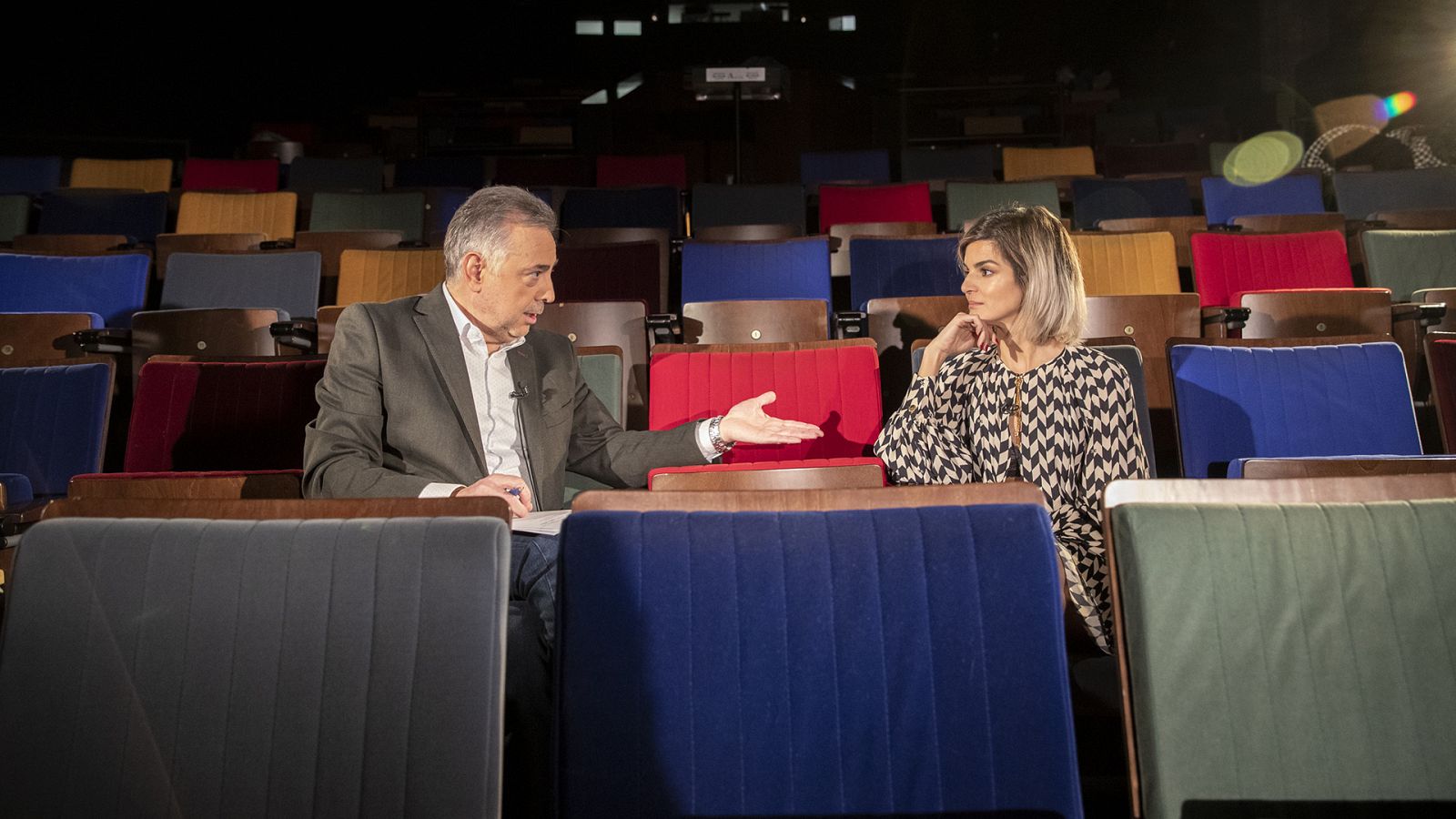 Jenaro Castro y Clara Lago, en 'Plano General'