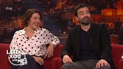 Emma Vilarasau i David Selvas s'escapen de l'assaig de 'Tots eren fills meus' per anar al 'Late Xou'
