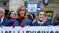 Los letrados de la Administración de Justicia continúan la huelga para pedir mejoras salariales