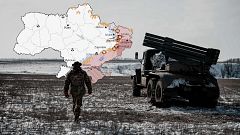 Los mapas de la 51ª semana de guerra en Ucrania