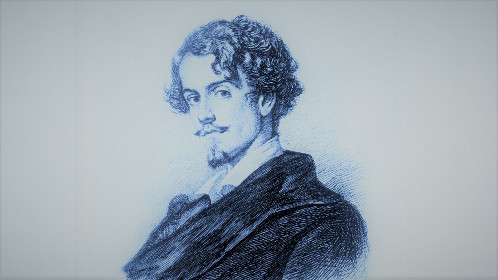 Retrato del poeta Gustavo Adolfo Bécquer