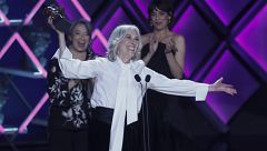 Susi Sánchez reivindica la igualdad al recoger el Goya: "Las puertas no las podemos abrir solas, solo somos la mitad"