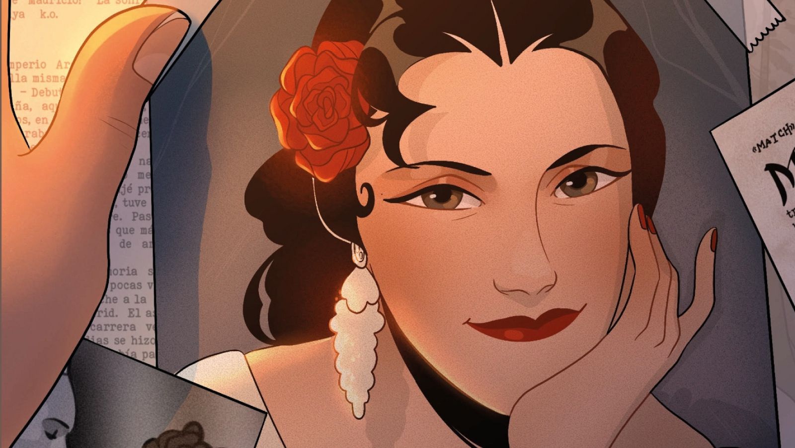 Detalle de la portada del cómic 'Imperio Argentina'