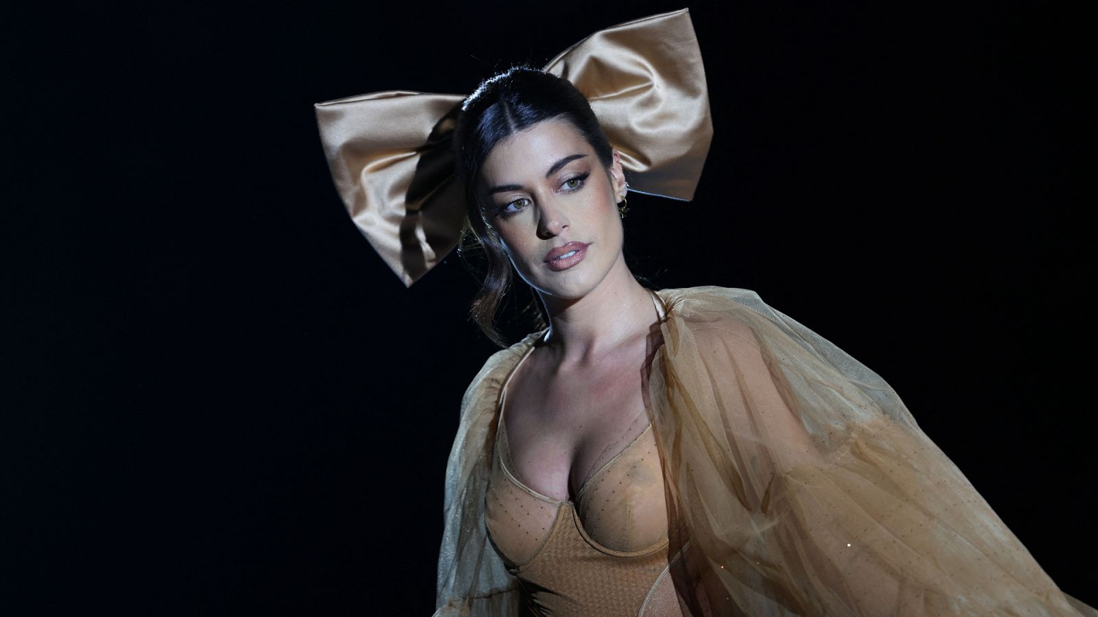 Dulceida en el desfile de Andrés Sardá