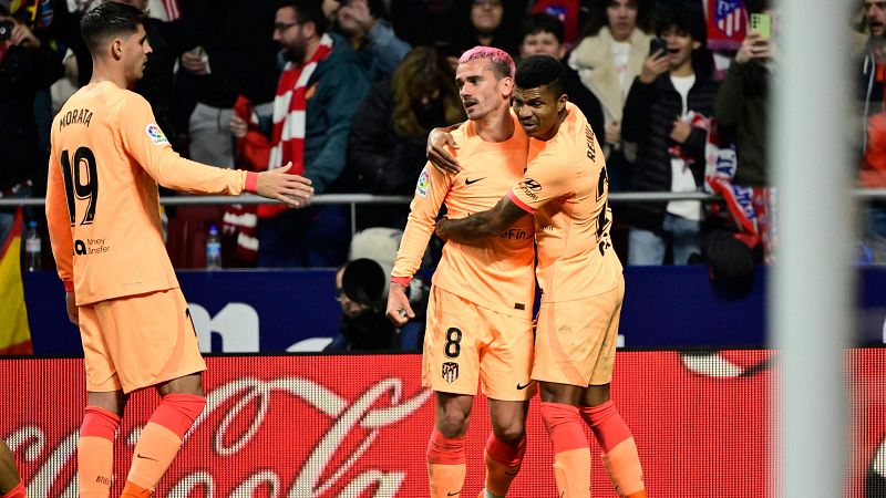 Griezmann saca del apuro al Atlético de Madrid y se sitúa a dos de la tercera plaza