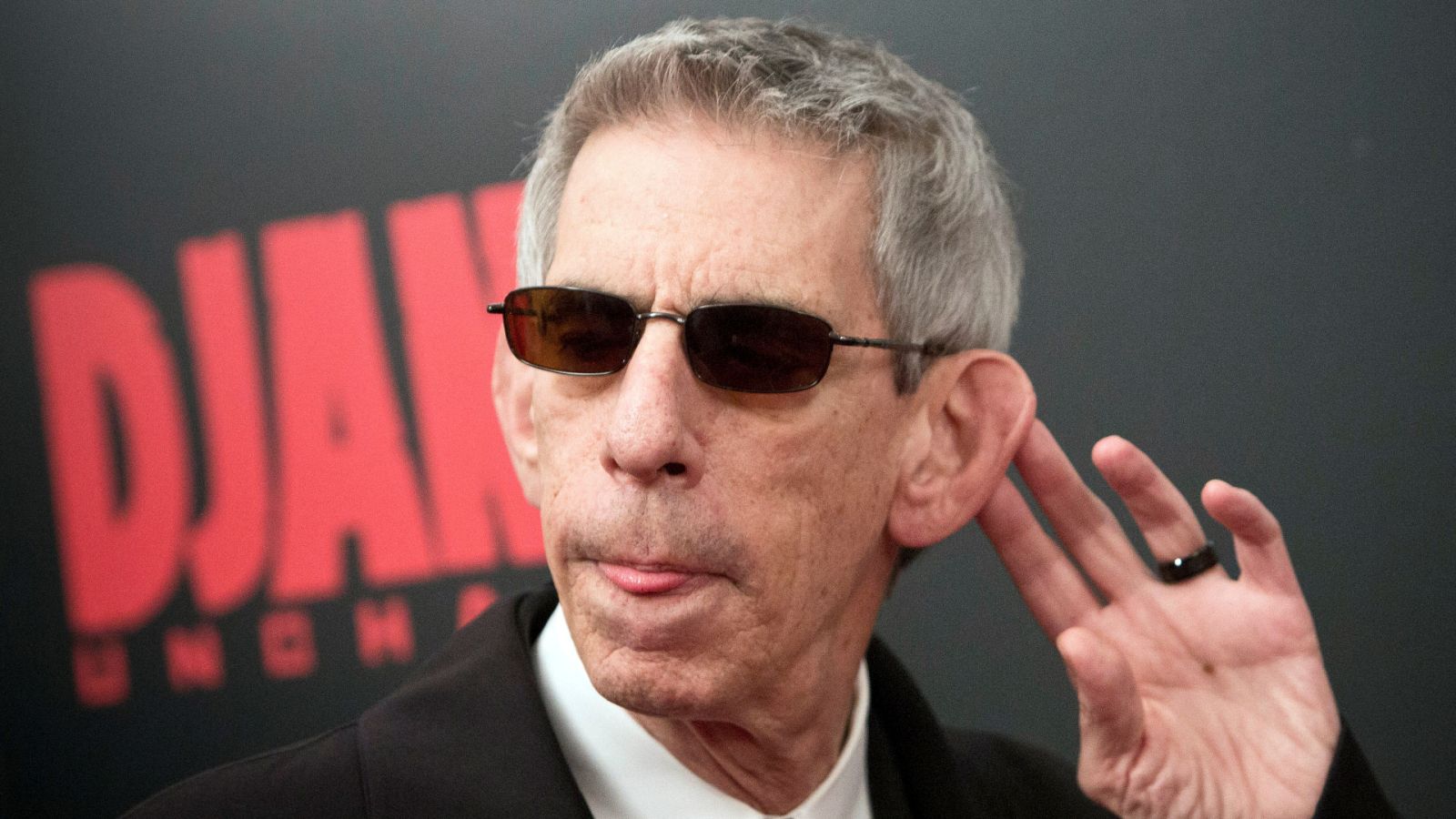 Richard Belzer acude al estreno de 'Django desencadenado' en Nueva York