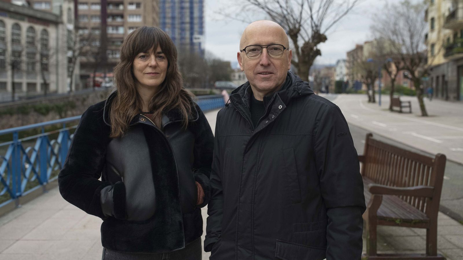 Eider Rodríguez con Óscar López