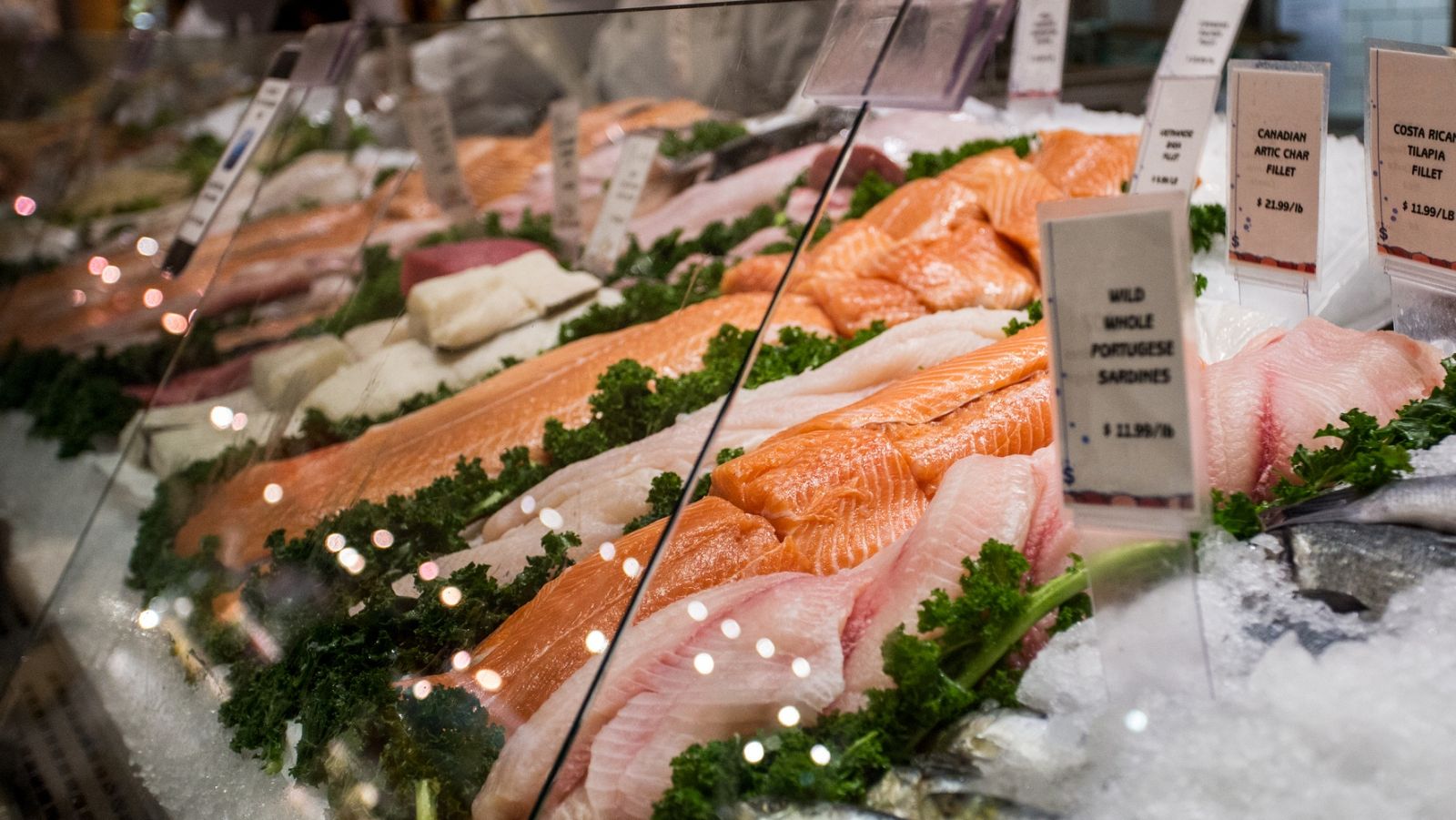 Pescado azul vs. pescado blanco