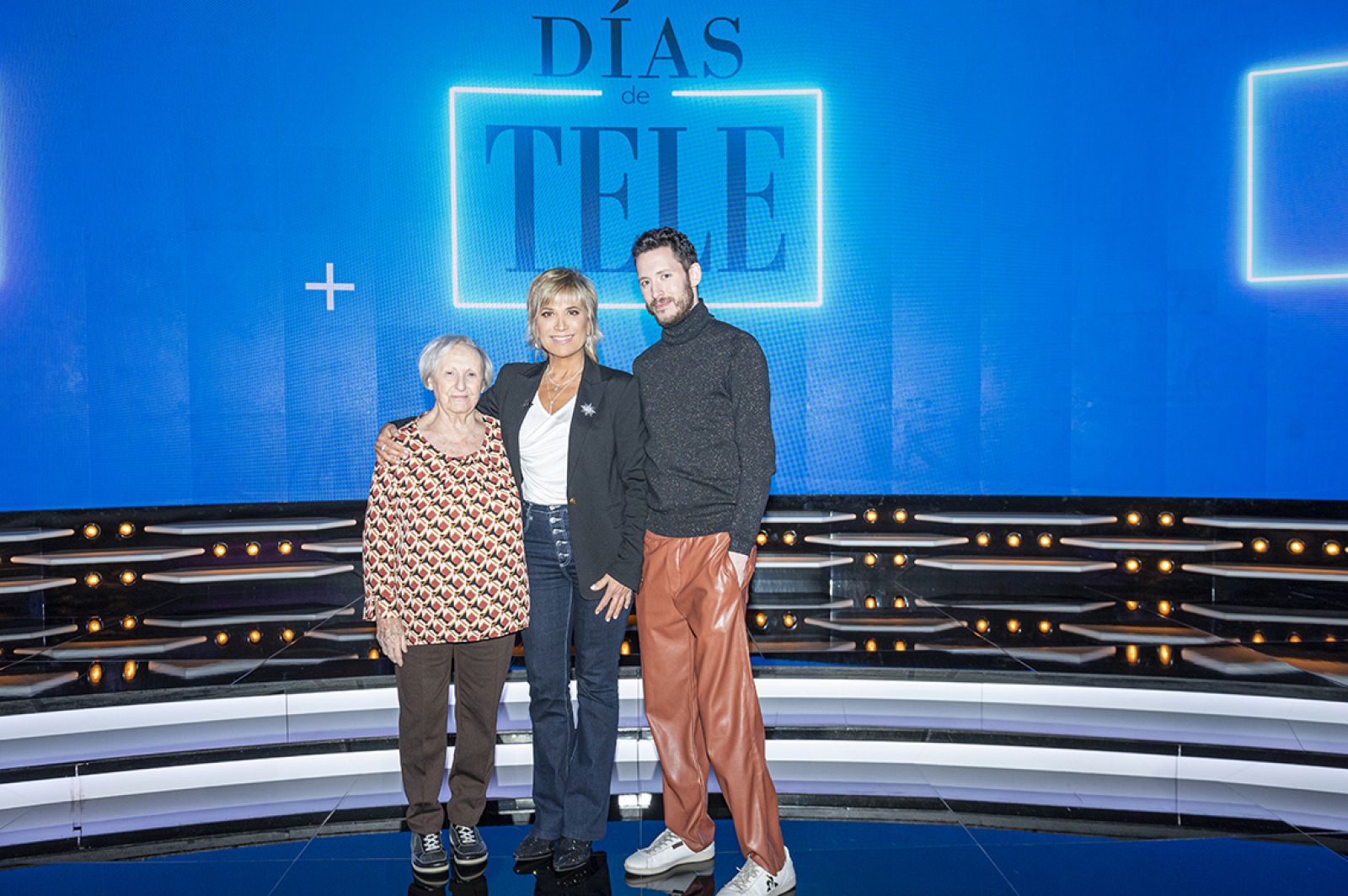 Días de tele - Julia Otero junto a la yaya Mari Carmen y su nieto Héctor