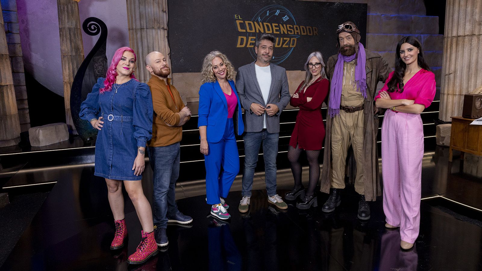 El equipo de 'El condensador de fluzo'