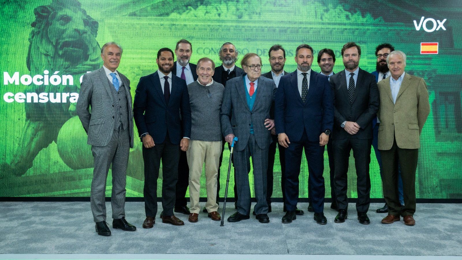 Integrantes de la reunión de Vox