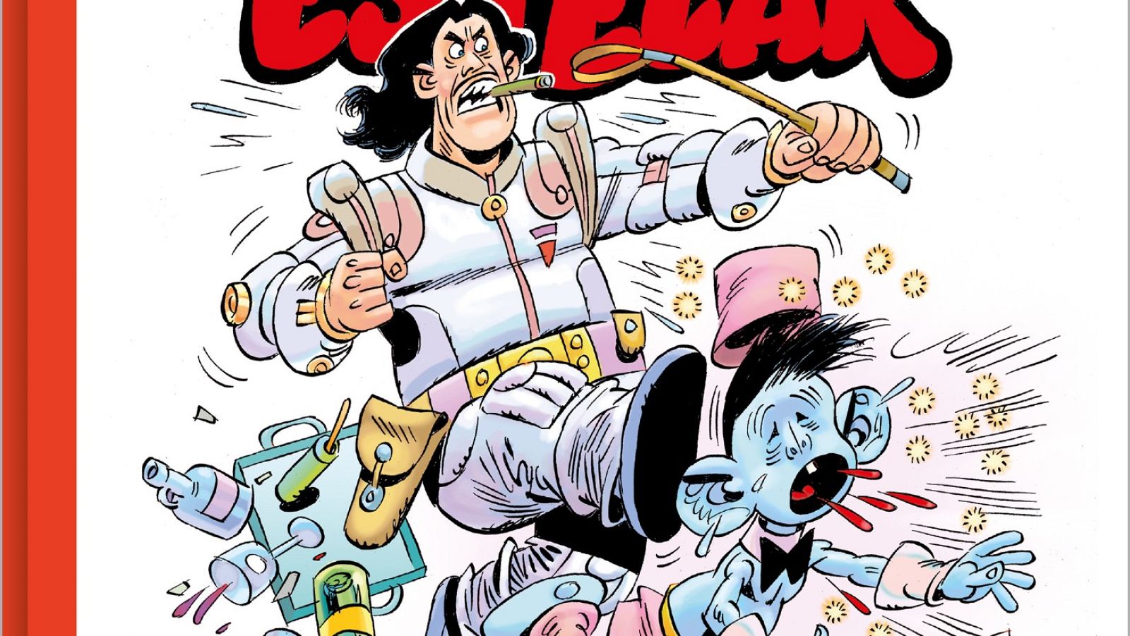 Detalle de la portada de 'El cementerio estelar'