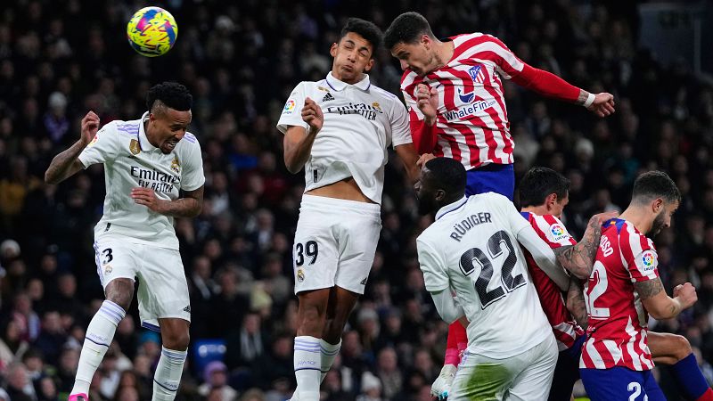 Real Madrid 1-1 Atlético de Madrid: Un Atlético con 10 le complica la liga al Real Madrid