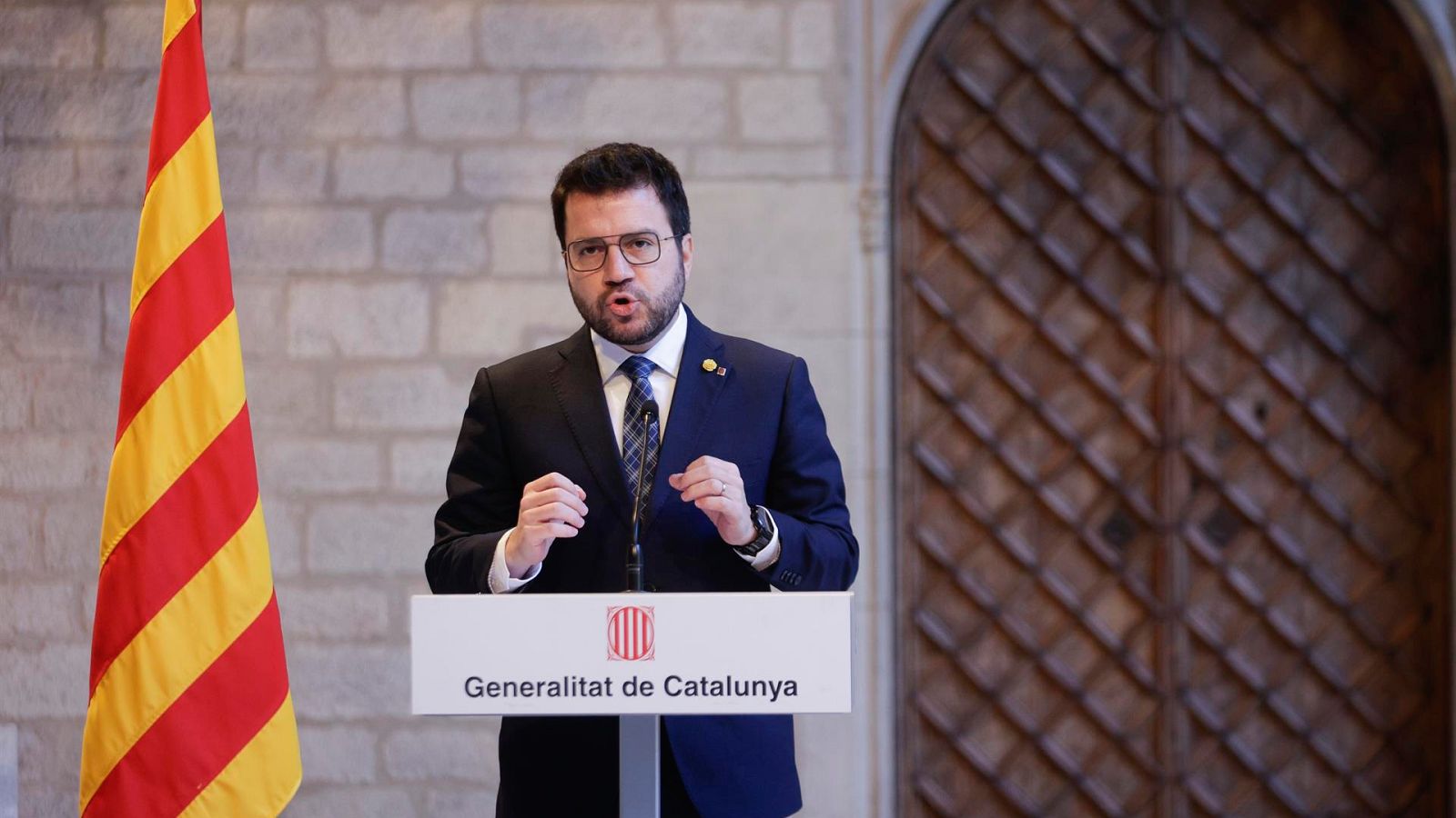 El presidente de la Generalitat, Félix Bolaños