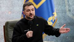 Zelenski, en el aniversario de la guerra: "La victoria es inevitable si los aliados hacen su trabajo"