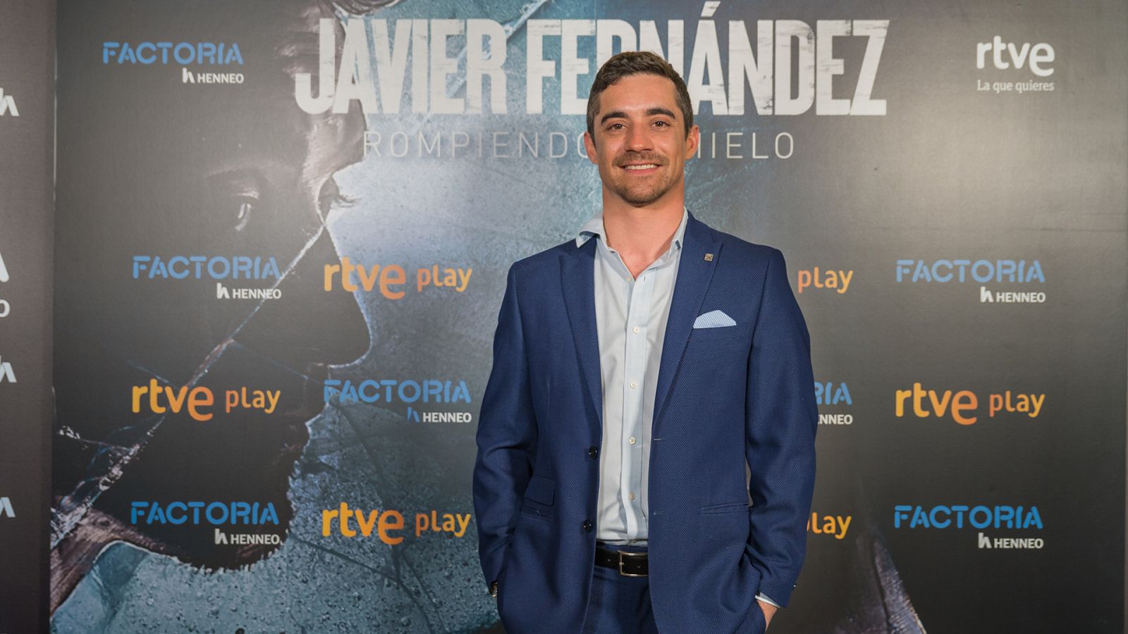 Javier Fernández, ayer durante la presentación