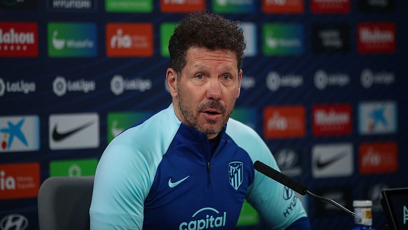 Simeone: "Esperamos que todo sea sano porque queremos competir con las mismas posibilidades"