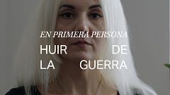 Huir de la guerra: "No hay planes de futuro, simplemente vivimos un día más"