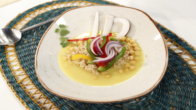 Receta de curry de garbanzos y arroz de Marta Verona