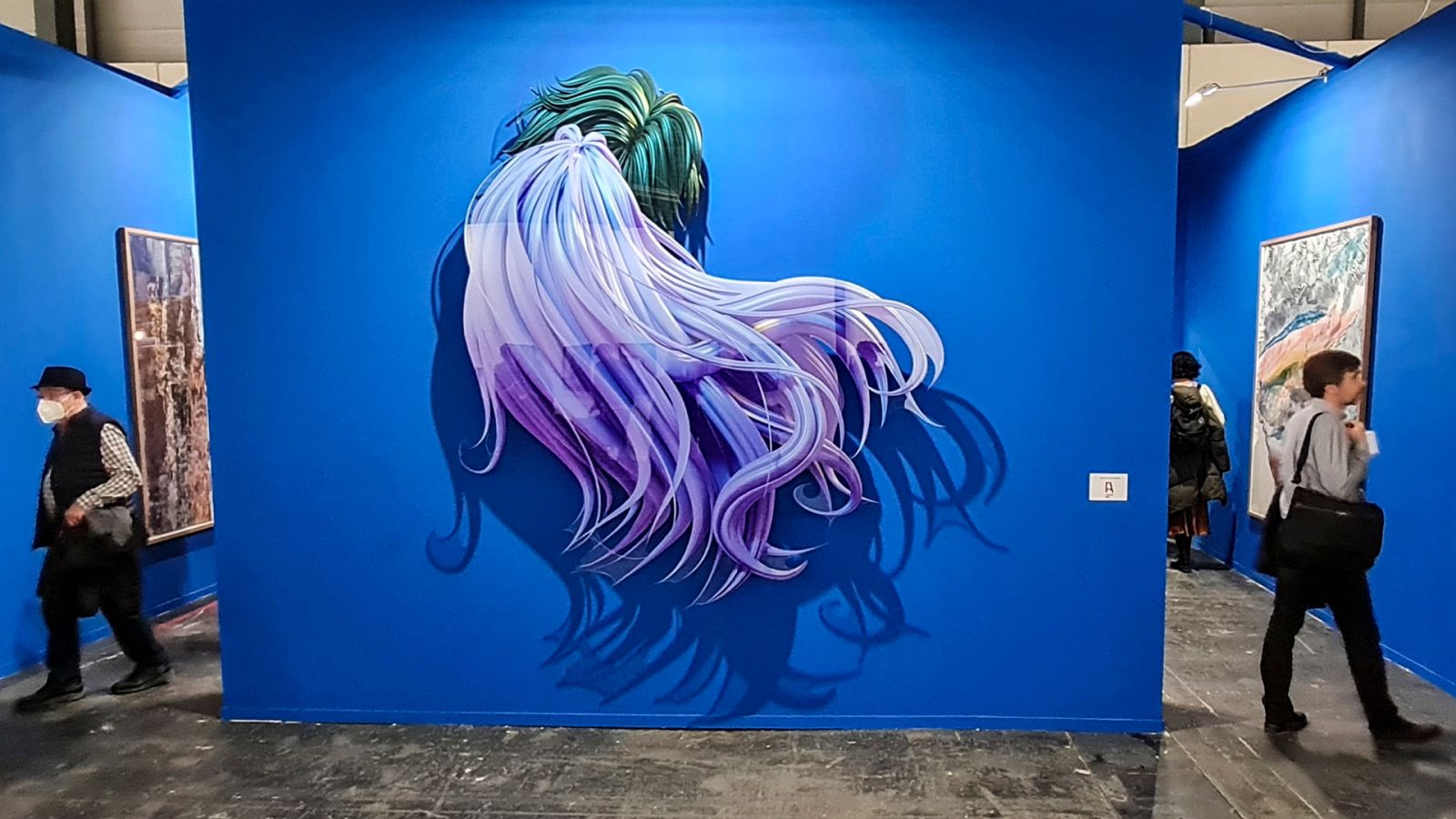 Una obra de la artista Momu & No Es, de la galería House of Chapaz, expuesta en ARCO 2023