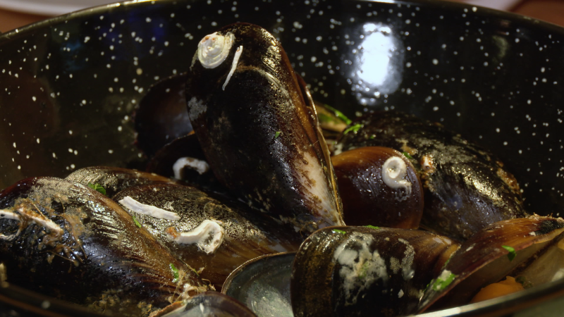 Receta de mejillones al vino blanco con el truco definitivo para limpiarlos. ¡Te encantará!