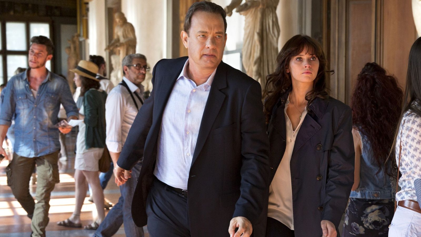Tom Hanks y Felicity Jones en 'Inferno'