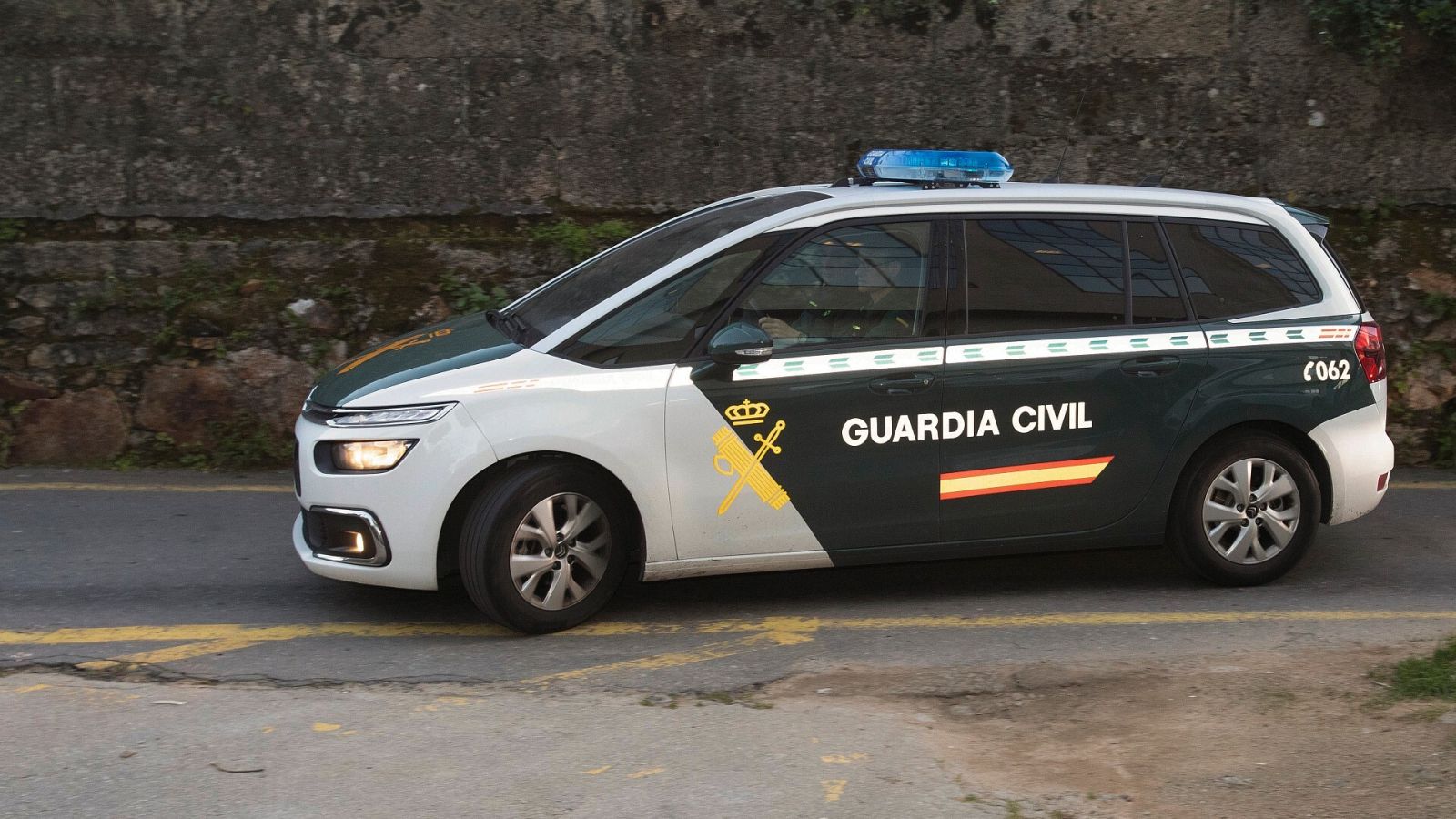 Un vehículo de la Guardia Civi en una imagen de archivo