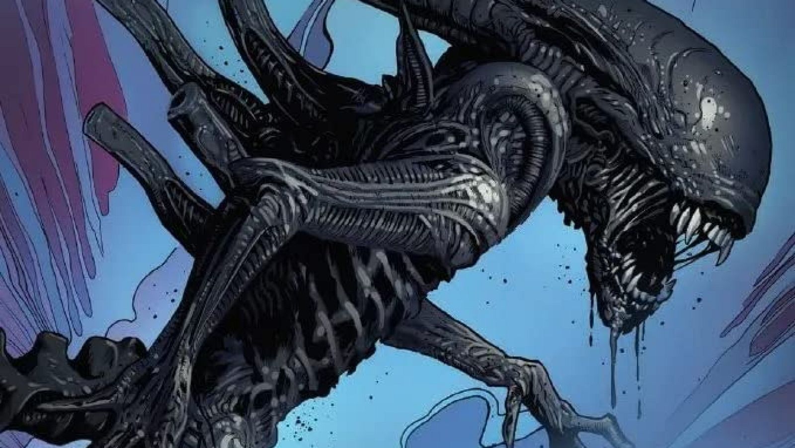 Detalle de la portada de 'Marvel Omnibus: Aliens: La etapa original'