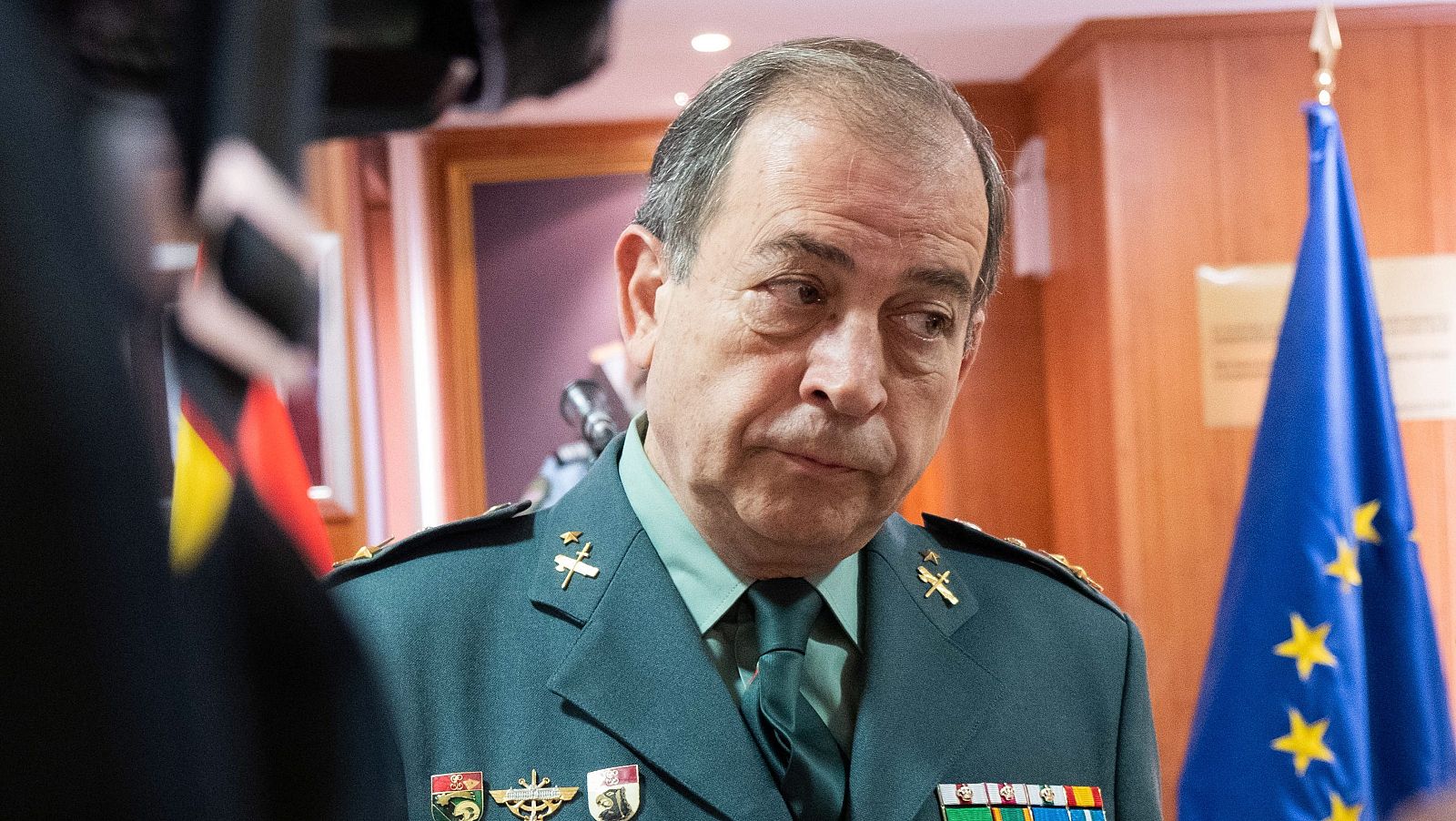 El general de División de la Guardia Civil, Francisco Espinosa Navas, en 2019