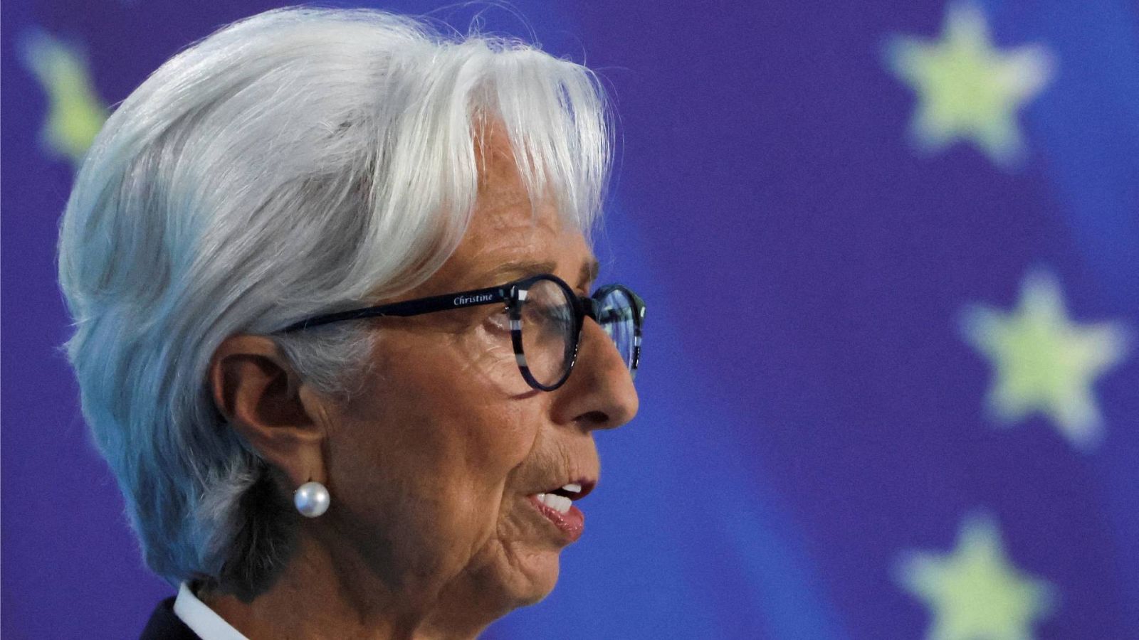 La presidenta del Banco Central Europeo, Christine Lagarde