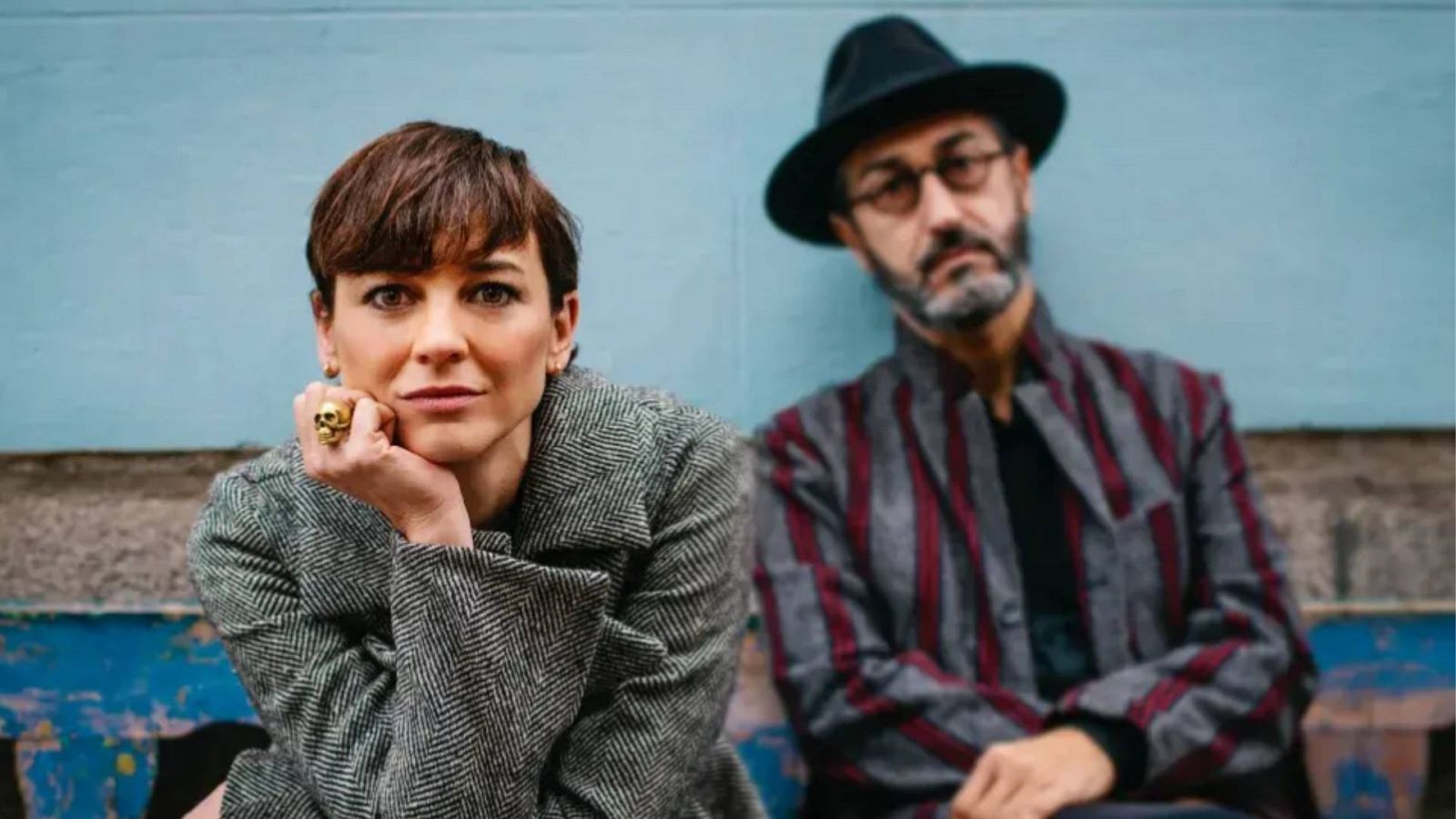 Los componentes de Marlango, Alejandro Pelayo y Leonor  Watling