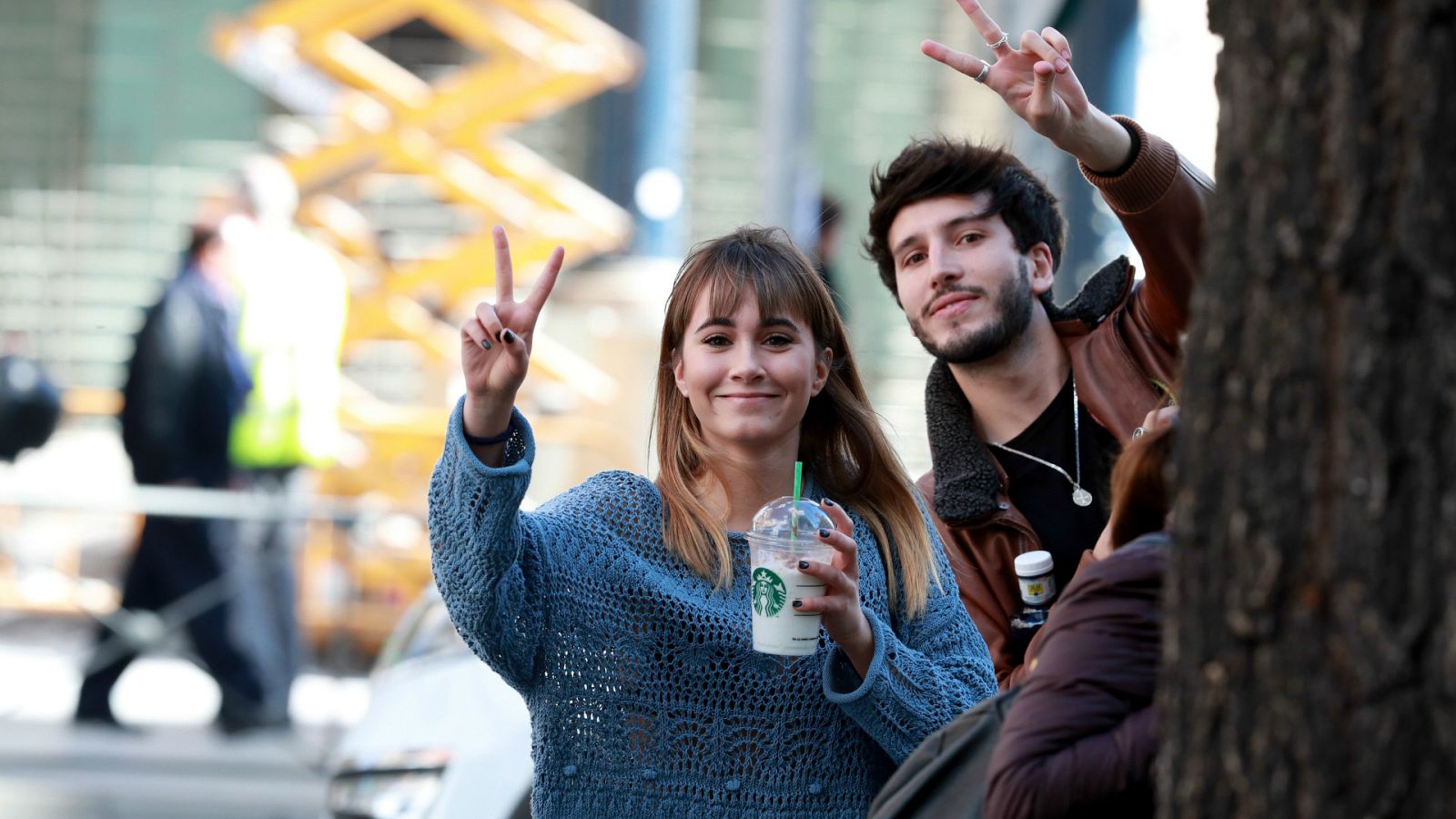 Aitana y Sebastián Yatra en Madrid en 2019