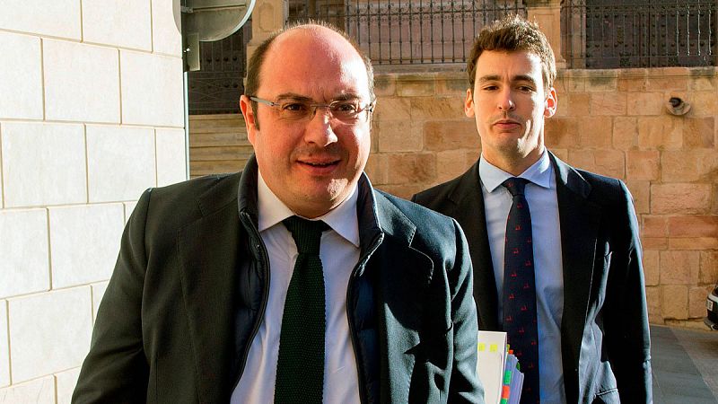 El expresidente de Murcia, Pedro Antonio S�nchez, condenado a tres a�os de c�rcel por el 'caso Auditorio'