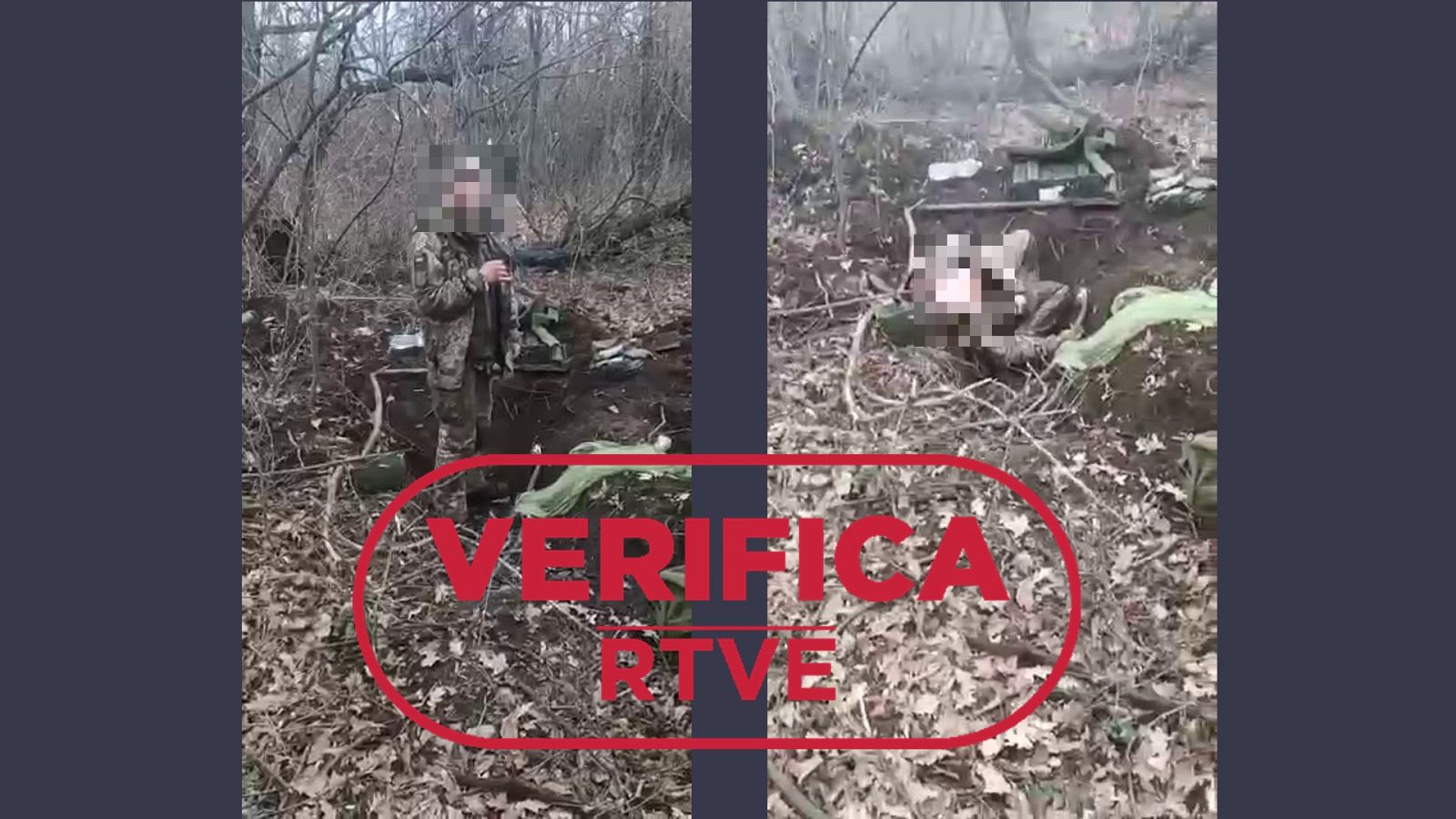 Dos fotogramas del vídeo difundido en redes el 6 de marzo