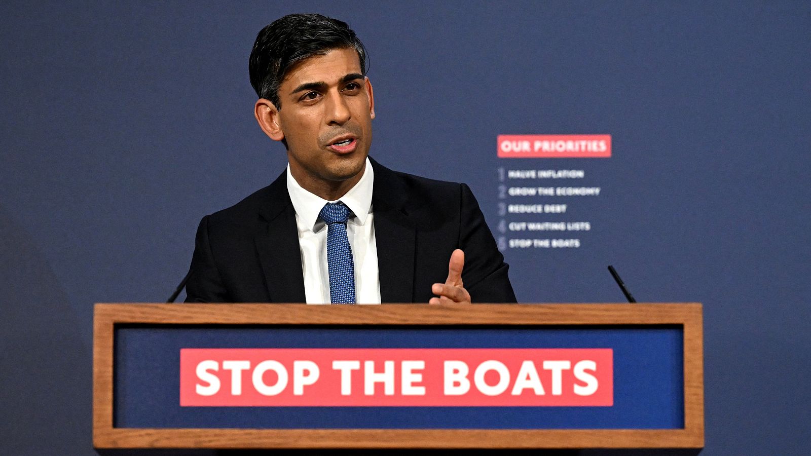 Rishi Sunak presenta su plan contra la migración este martes en Reino Unido