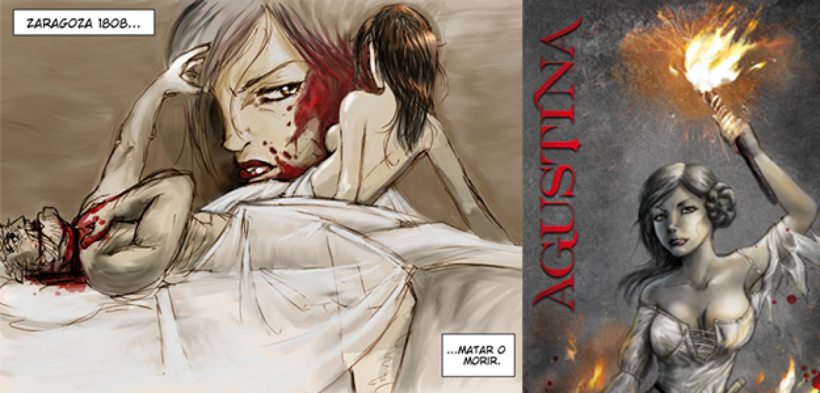 Agustina, novela gráfica