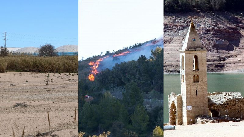 Incendis, sequera i falta d'aigua: combinaci fatal