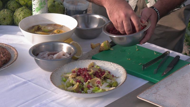 Receta de ensalada de alcachofas con granada: fresca, fcil y deliciosa!
