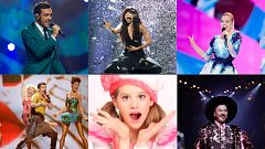 Los 6 artistas que regresan a Eurovisión 2023: Marco Mengoni, Pasha, Loreen, Monika, Gustaph e Iru