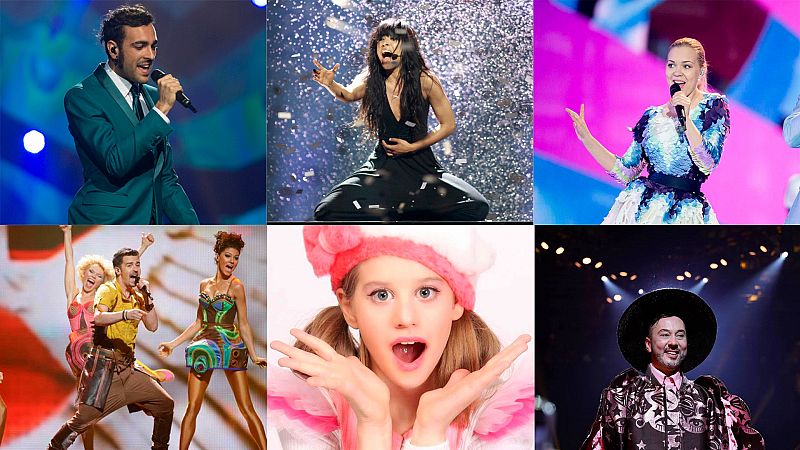 Los 6 artistas que regresan a Eurovisión 2023: Marco Mengoni, Pasha, Loreen, Monika, Gustaph e Iru